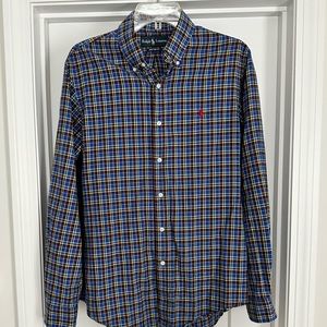 Men’s Ralph Lauren button up shirt - medium